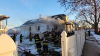 Firefighter injured battling Hegewisch neighborhood blaze, officials say