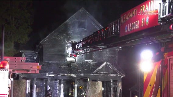 Fire breaks out at home in Zion