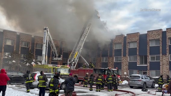 Firefighter injured as blaze damages Northwest Side residential building: officials