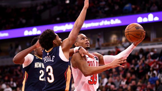 Okoro’s season-high 24 points lead short-handed Bulls past Pelicans 134-118