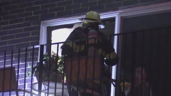 Skokie apartment fire: Elderly woman seriously injured, witness describes chaos