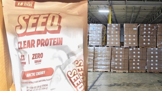 25,000 pounds of stolen protein powder found in Bridgeview, sheriff says