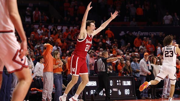 Buzzer-beater helps No. 23 Nebraska stun No. 13 Illinois, as Fred Hoiberg's Huskers are 11-0