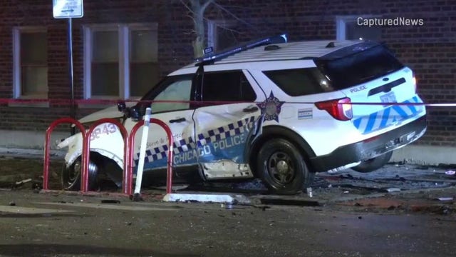 Chicago man charged with crashing stolen car into CPD vehicle, seriously injuring officers: police