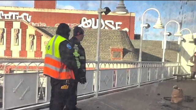 Man arrested by feds after setting himself, his belongings on fire on CTA Blue Line train: police