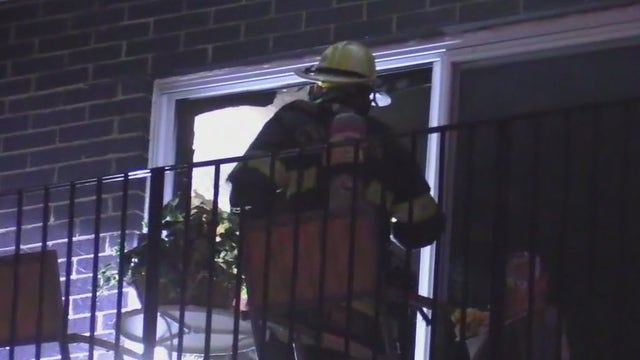 Skokie apartment fire: Elderly woman seriously injured, witness describes chaos