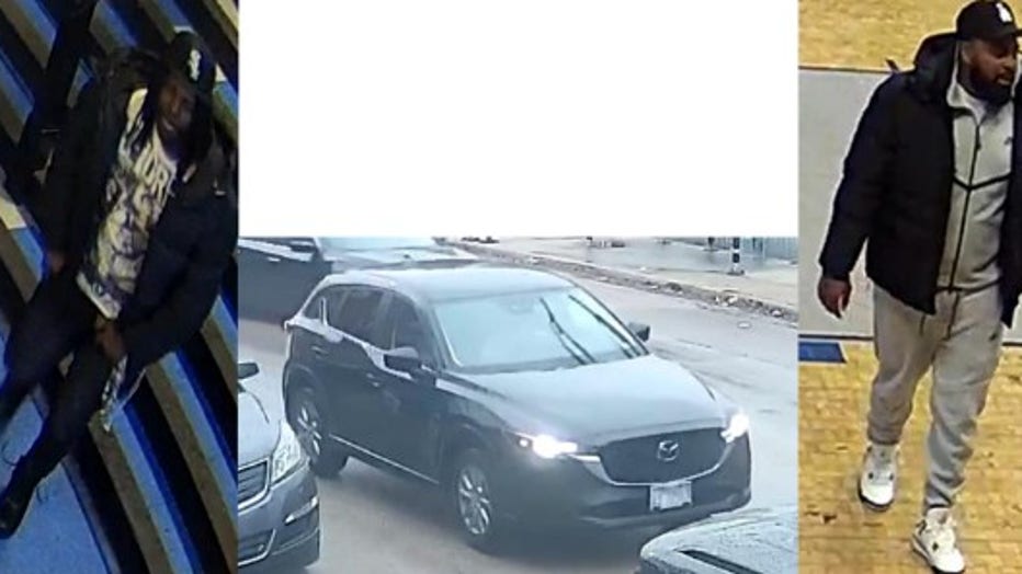 2 suspects, SUV sought in connection with shooting near St. Sabina