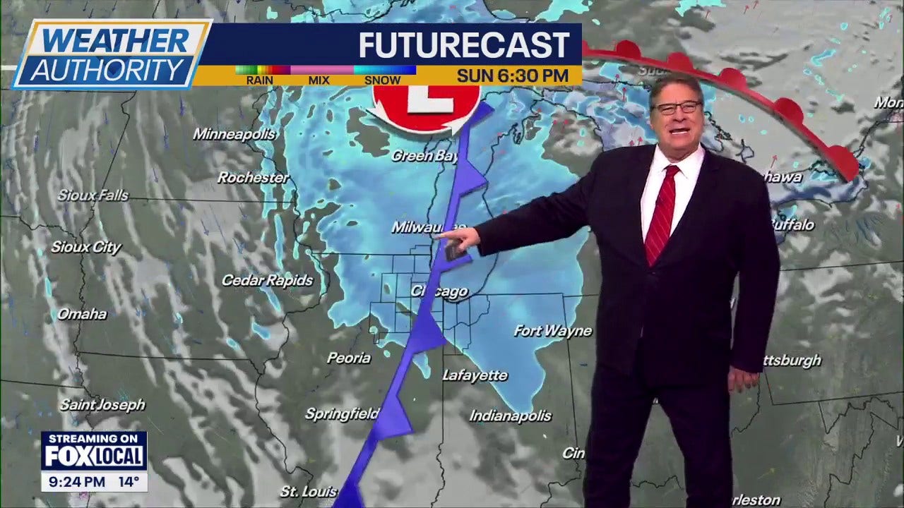 Chicago Weather: Teens, snow possible during Bears-Rams game on Sunday