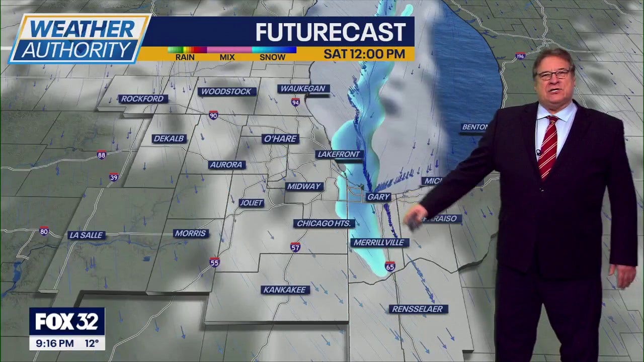 Chicago weather: Subzero wind chills ease as lake-effect snow shifts south
