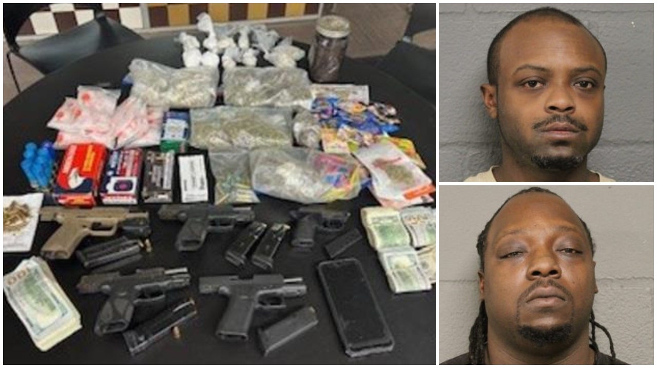 Tip leads to guns, drugs and arrests of parolee and brother in Chicago Heights
