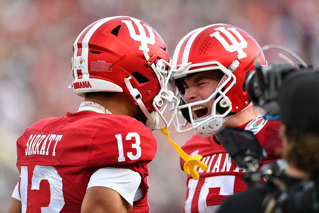 Top-seeded Indiana routs Alabama 38-3 for its first Rose Bowl victory, roaring into CFP semifinals