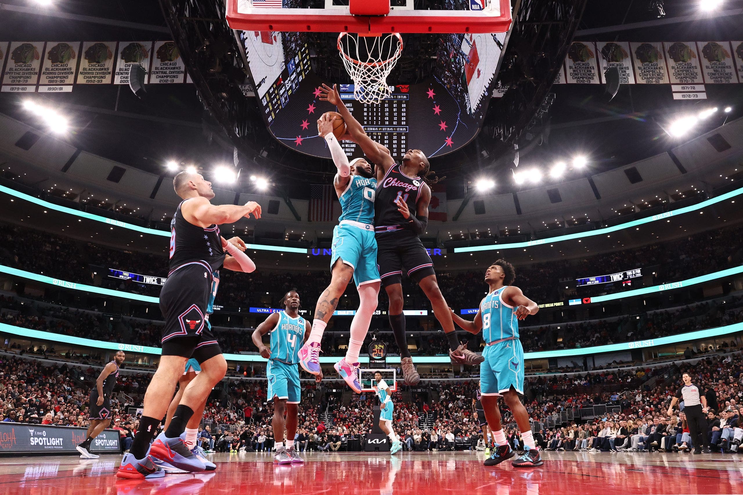 Bridges and Miller help the Hornets beat the Bulls 112-99