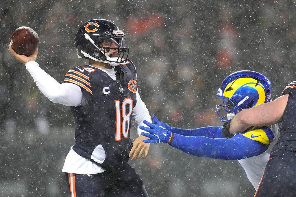 Grading the Chicago Bears in the Division round against the Los Angeles Rams