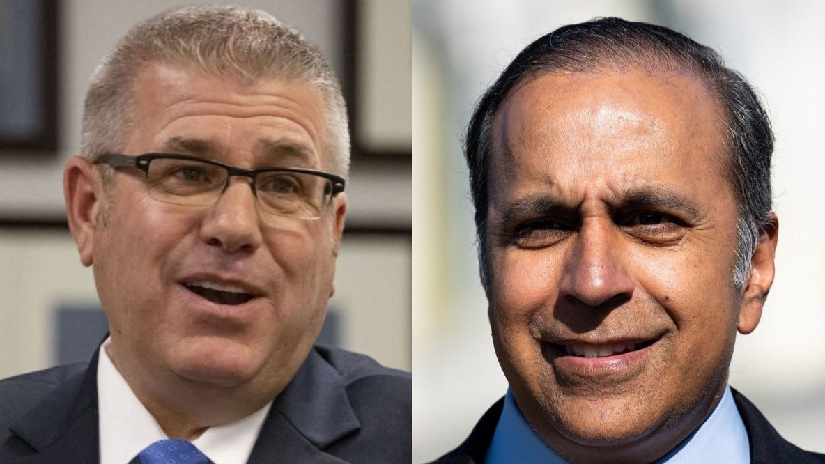 Krishnamoorthi leads Dem Senate poll, Bailey leads GOP governor field