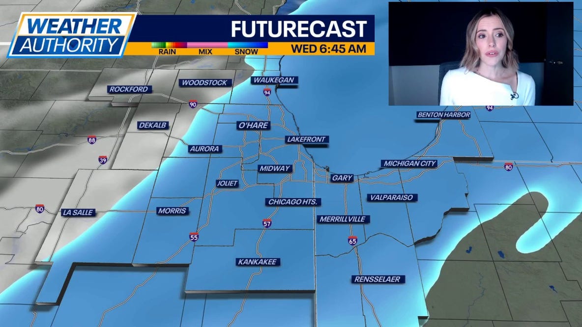 Chicago weather: Cold sunshine today before snow returns tonight