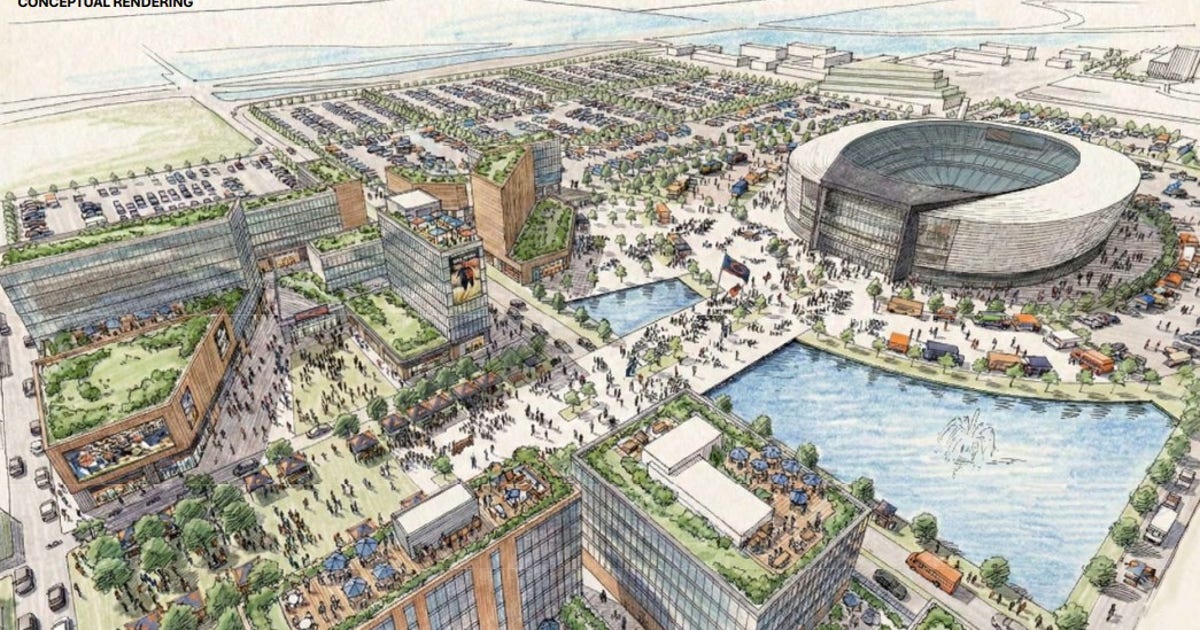 Gary, Indiana, releases 3 renderings for potential Chicago Bears stadium sites