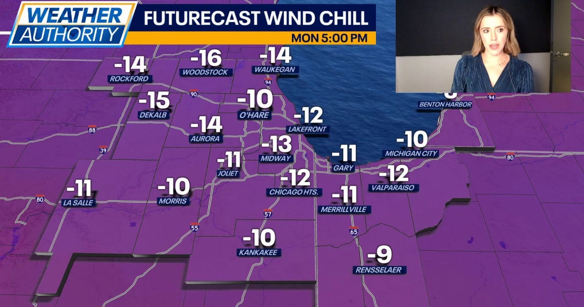 Chicago weather: Brutally cold and windy today with subzero wind chills ...