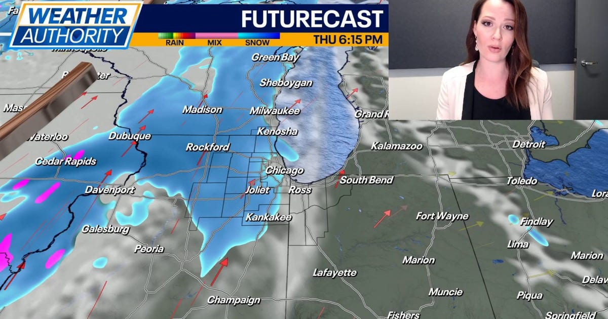 Chicago weather: Heavy lake effect snow will pile up in parts of Northwest Indiana tonight