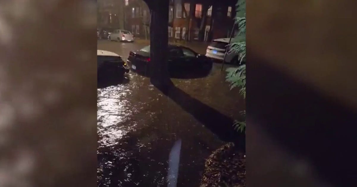 Record January rainfall floods Chicago streets, residents step in to ...