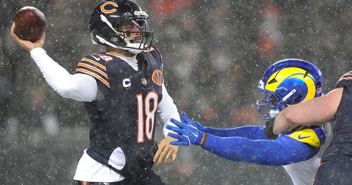 Grading the Chicago Bears in the Division round against the Los Angeles Rams
