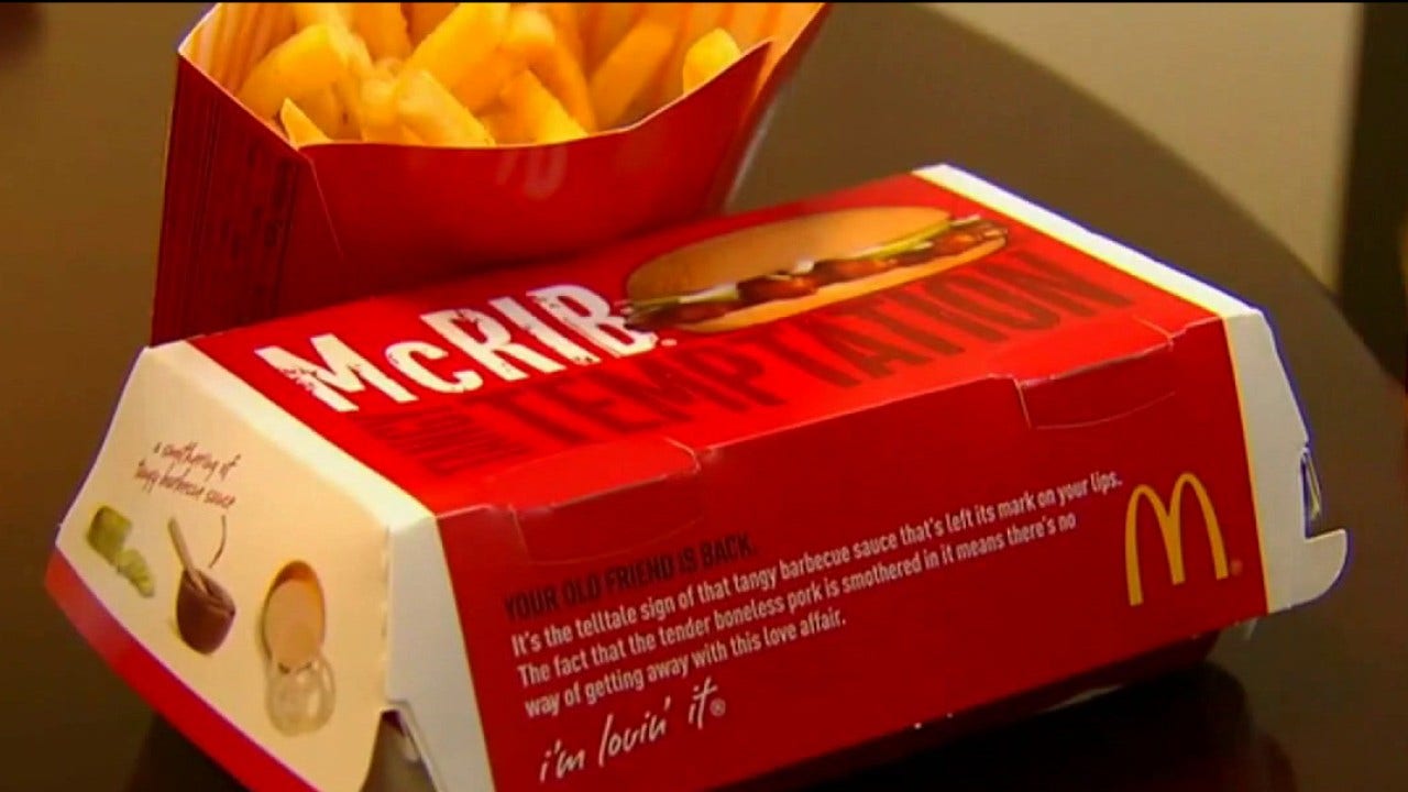 Class action lawsuit alleges McRib advertising is misleading