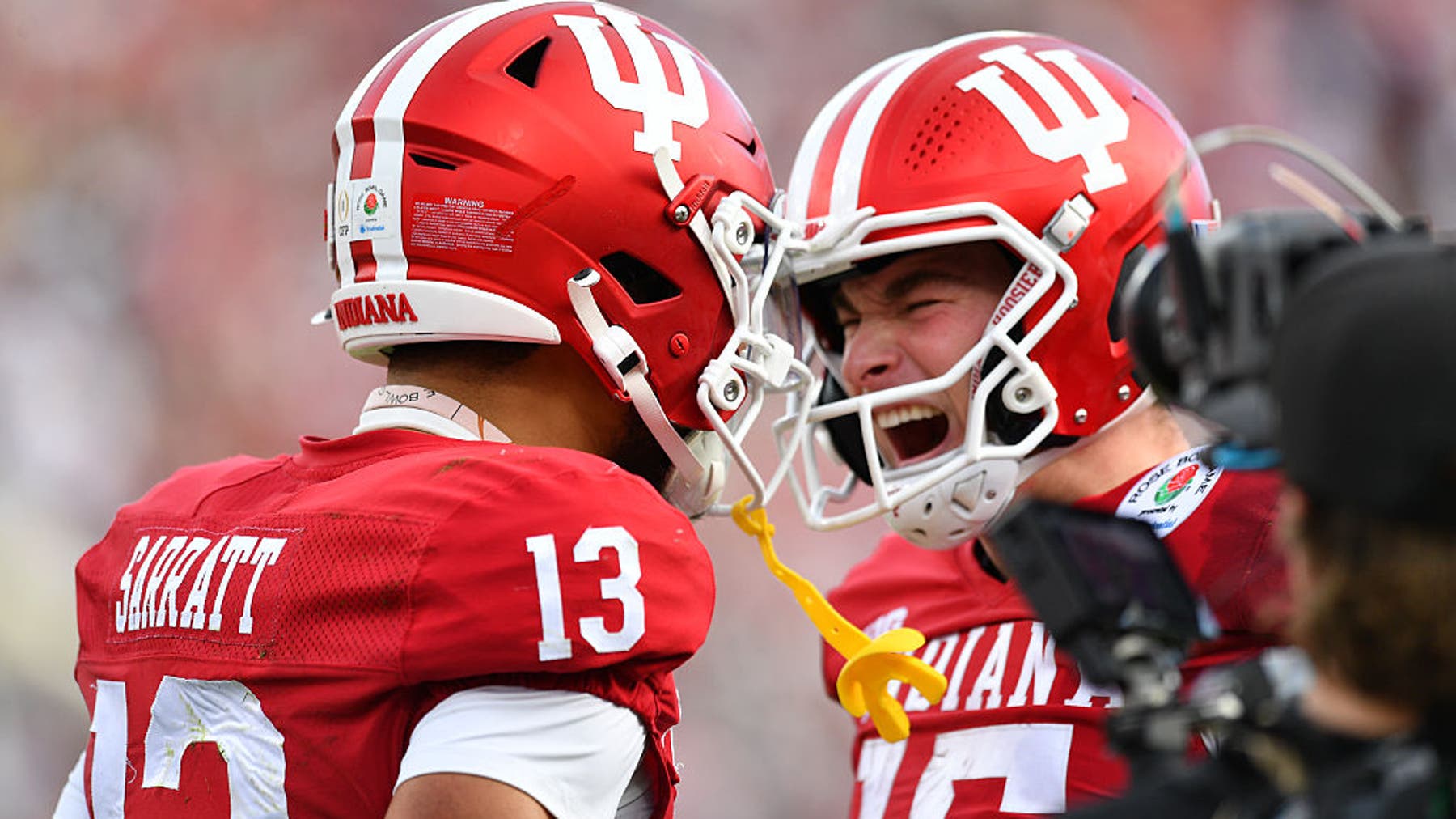 Top-seeded Indiana routs Alabama 38-3 for its first Rose Bowl victory, roaring into CFP semifinals