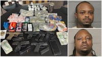 Tip leads to guns, drugs and arrests of parolee and brother in Chicago Heights