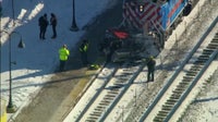 Bartlett snowplow driver dies after vehicle struck by Metra train