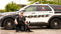 Hoffman Estates Police K9 Ajax returns to duty after injury