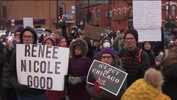 Vigils and protests against ICE held across Chicago and Chicagoland