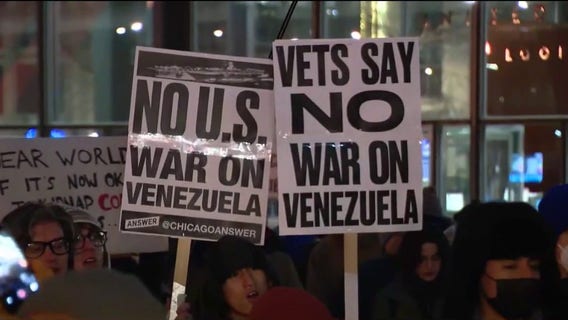 Chicago demonstrators, Venezuelan community react to Maduro's capture