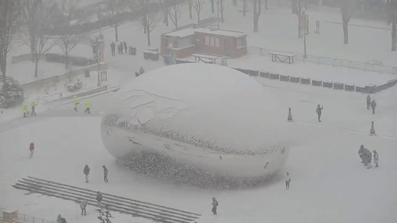 Winter storm warning in effect for Chicago as lake-effect snow ramps up