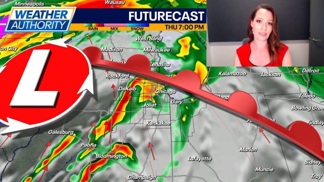 Chicago weather: Strong to possibly a few severe storms are possible this evening