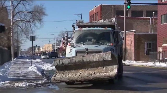 Above-average snowfall keeps plow crews busy across Chicagoland