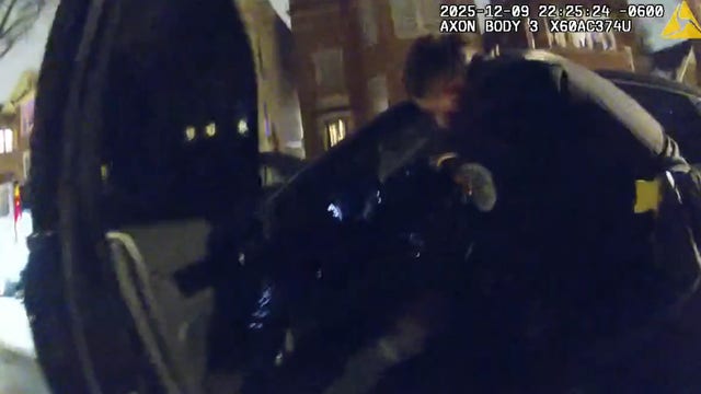 Videos released of Chicago police officer fatally shooting suspect during stolen car investigation