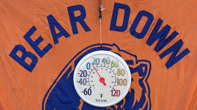 Will the cold play a factor vs. the Los Angeles Rams? The Chicago Bears aren't banking on it