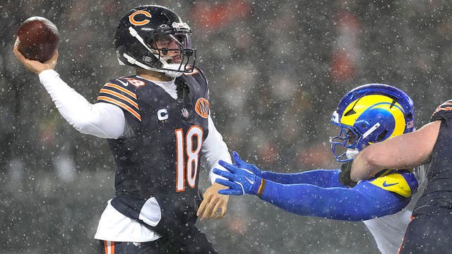 Grading the Chicago Bears in the Division round against the Los Angeles Rams