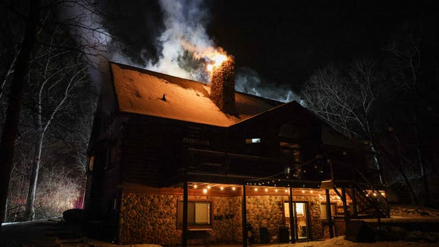 Two displaced after chimney fire in unincorporated Marengo: officials