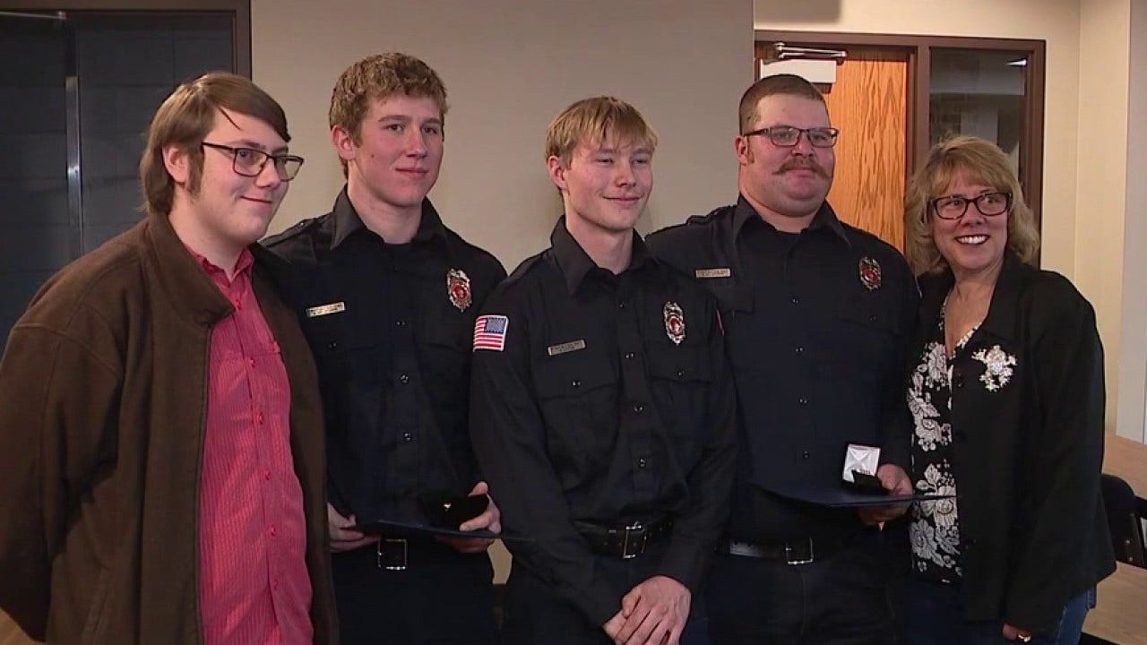 3 Chicago-area firefighters recognized for ice rescue