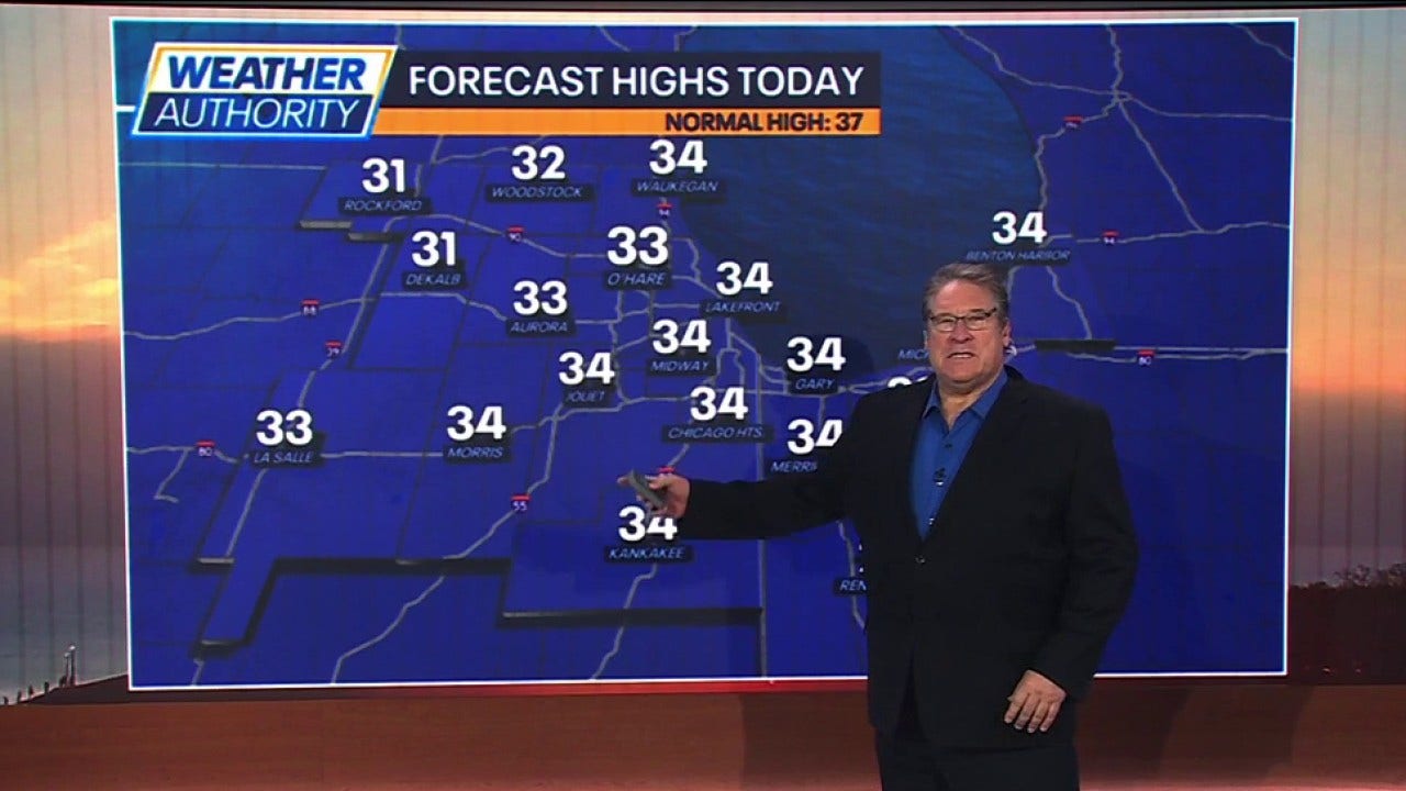 Chicago weather: Chilly start to the weekend, warmer temps on the way
