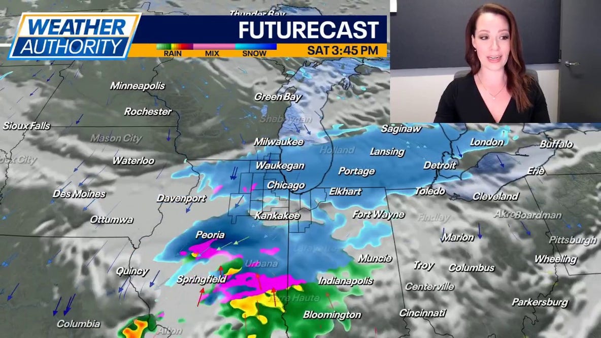 Chicago weather: A one-day warm-up before snow returns this weekend