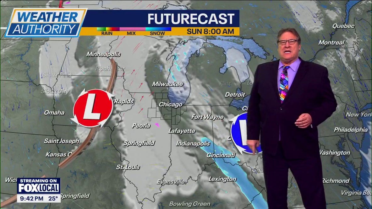 Chicago weather: Cold, blustery night gives way to warmer days ahead