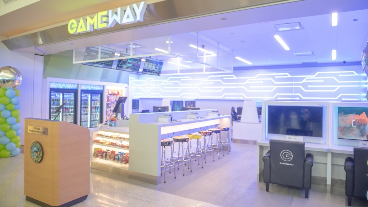 Video gaming lounge opens at Chicago’s Midway Airport