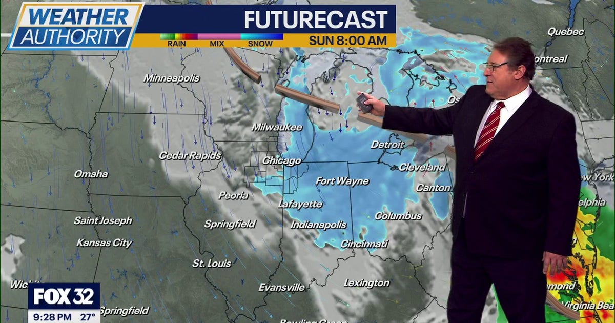 Chicago weather: Breezy conditions continue with light snow chances ...