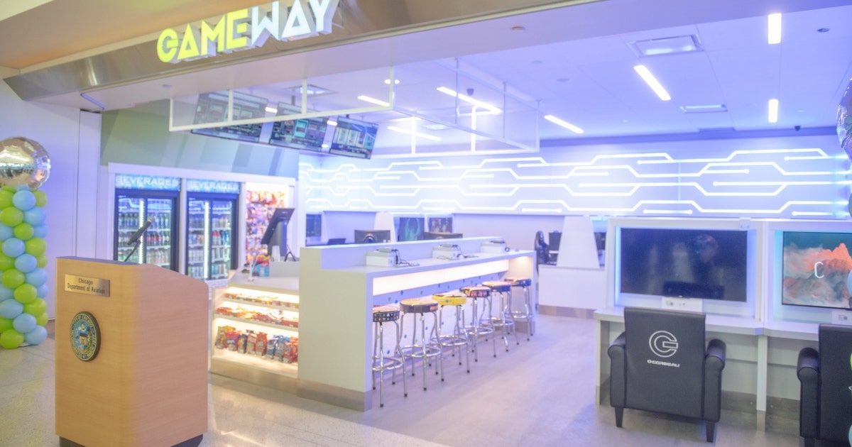 Video gaming lounge opens at Chicago’s Midway Airport