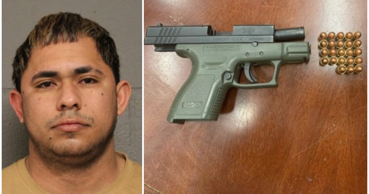 Traffic stop leads to stolen gun arrest in Chicago