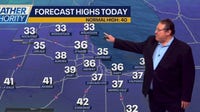 Forecast: Much colder temps to start the weekend
