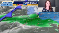 Forecast: Strong winds, rain showers move into area Tuesday