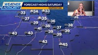 Chicago weather: Warm today, snow chances return this weekend