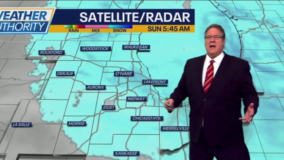 Chicago weather: Snowfall threat remains for Sunday, mostly in NW Indiana